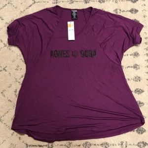 Agnes & Dora Logo Love Top